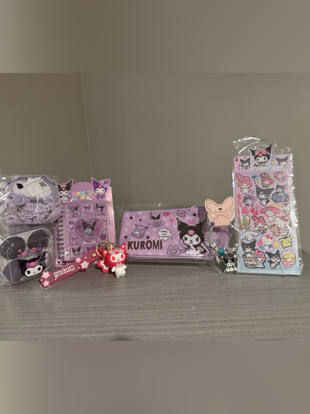 Sanrio Kuromi 7 Piece Bundle